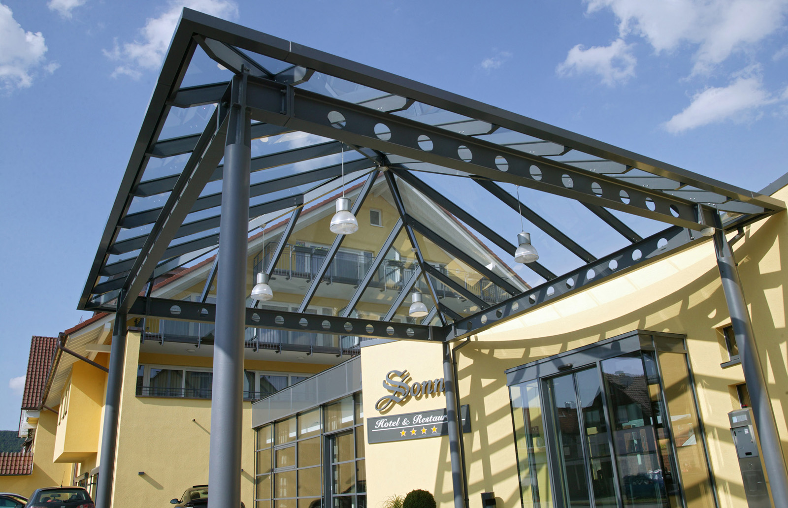 Architektur-Detail - Hotel Sonne, Rudersberg/schlechtbach