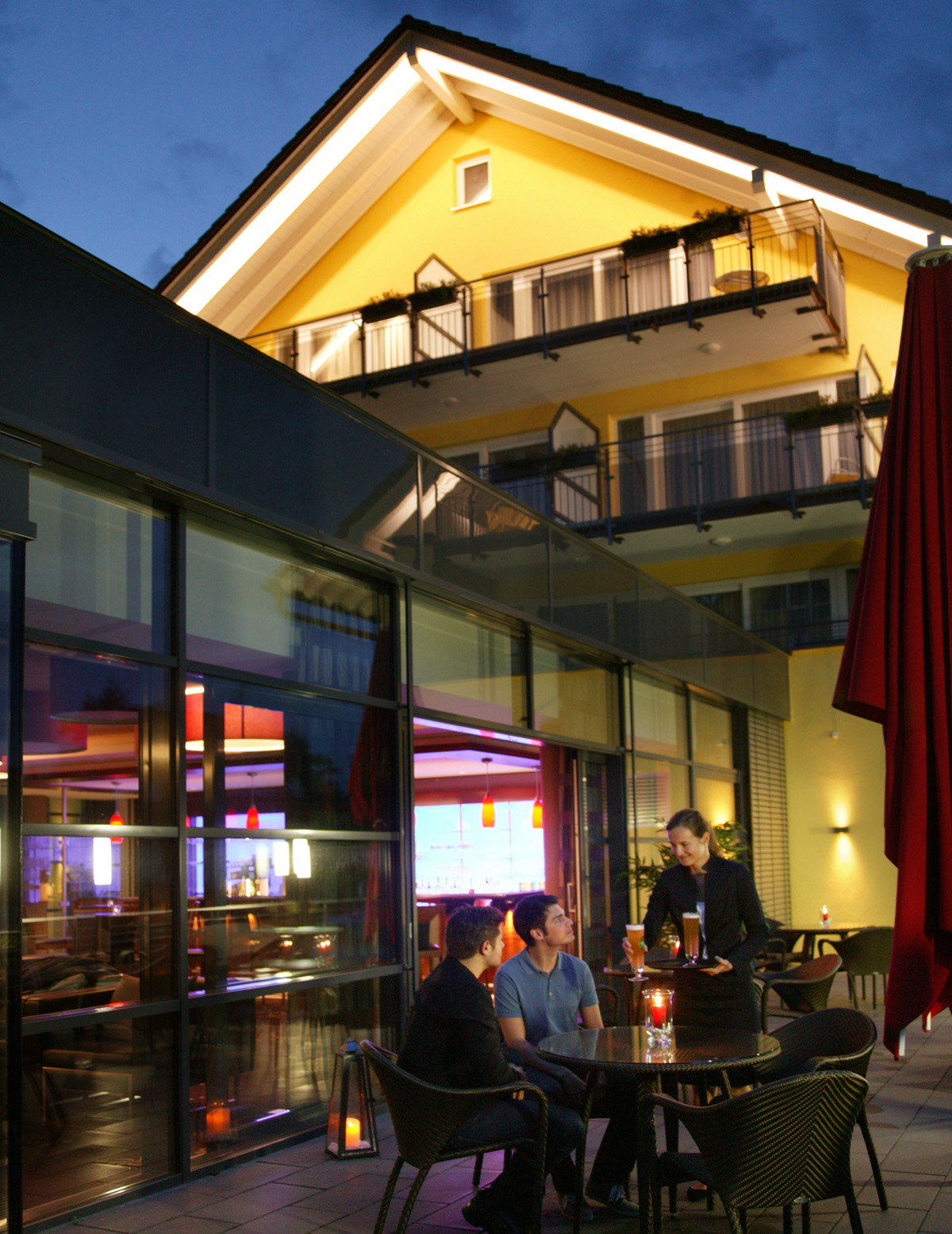 Terrasse - Hotel Sonne, Rudersberg/schlechtbach
